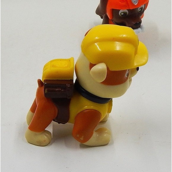 Paw Patrol Action Figures Marshall Rubble Zuma Chase Spin Master Lot of 3 - Picture 9 of 12